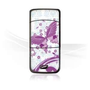  Design Skins for Nokia 6680   Pink Butterfly Design Folie 