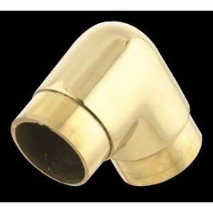 Tubing Connectors Polished Solid Brass, Fits 2 in. RSF Brass Elbow 