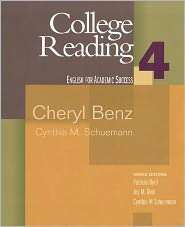   Reading, Vol. 4, (0618230238), Cheryl Benz, Textbooks   