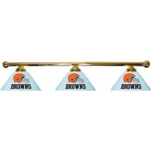  Cleveland Browns Pool Table Light   Brass Bar Sports 