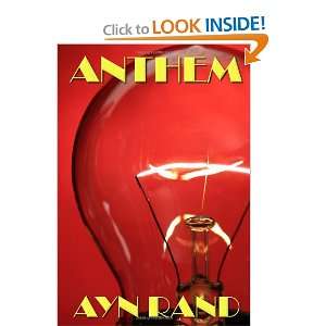 Anthem: Ayn Rand: 9781475241655:  Books