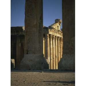 Temple of Bacchus, Baalbek, UNESCO World Heritage Site, Lebanon 