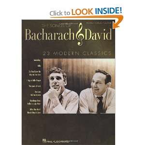  The Songs of Bacharach & David [Paperback] Burt Bacharach Books
