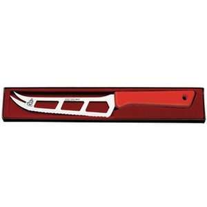  Cheese Knife, Red, 6.00in., Gift Boxed (ME128 5RGB 