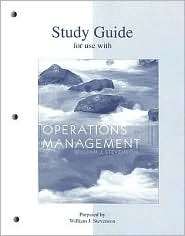 Operations Management, (0073195855), William J. Stevenson, Textbooks 