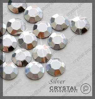 1440 Silver ss20 Iron Faceted Hotfix Rhinestud 5mm 20ss  