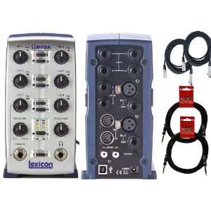 Desktop Recording Studio with 2 Free 10 Instrument Cables and 2 Free 