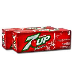 Up Cherry Antioxidant Soda, 12 oz Can Grocery & Gourmet Food