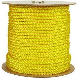   Twisted Polypropylene Rope, 1/2X600 POLY TWST ROPE