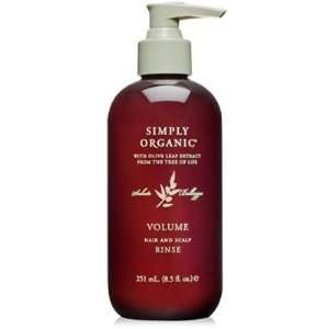 Simply Organic Volume Hair and Scalp Rinse Conditioner   32 oz / liter