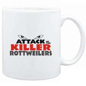 Mug White  ATTACK OF THE KILLER Rottweilers  Dogs:  