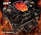 MerCruiser 4.3 4v Plus Series V6 ALPHA 225 HP Engine 865108R89 4.3l 