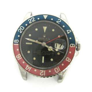   Pointed Crown Guard GMT Master Underline Chapter Ring Ref 1675  