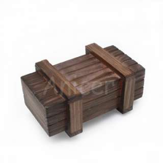 Mini Compartment Wooden Secret Toy Magic Puzzle Box  