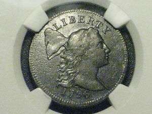 1796 Liberty Cap Large Cent S 81 NGC XF Details   CHOICE   Just Look 