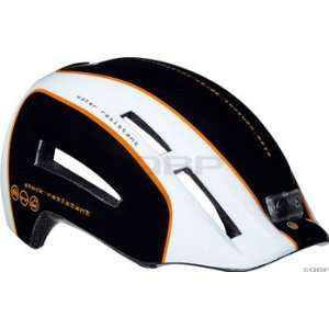  Lazer Urbanize Helmet: Black/White/Orange; 2XS/MD: Sports 