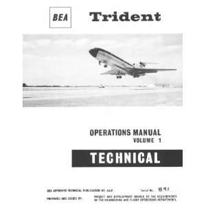   Operations Manual V.1   BEA: Hawker Siddeley:  Books
