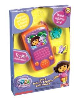   DORA TALK & EXPLORE CELL PHONE by Fisher Price Brands