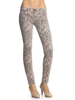 NEW Current Elliott Boa Print The Ankle Skinny Jeans Sz 31 $198  