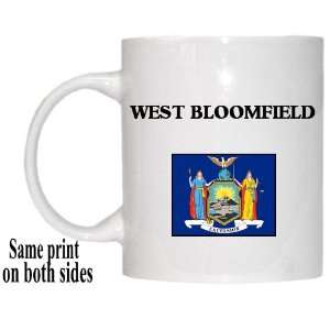  US State Flag   WEST BLOOMFIELD, New York (NY) Mug 