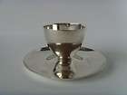 sterling silver egg cup on stand 1920 21 returns accepted