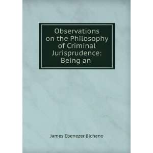  Observations on the Philosophy of Criminal Jurisprudence 