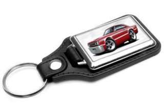 1966 Plymouth Belvedere Muscle Car toon Keychain NEW  