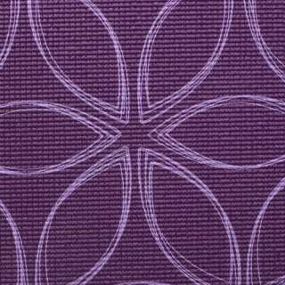 Gaiam Flower of Life Pilates & Yoga Mat   Purple  