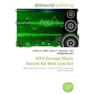 MTV Europe Music Award for Best Live Act (9786134152273 