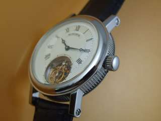 ss 1 Min.Real Flying Tourbillon watch silver white  