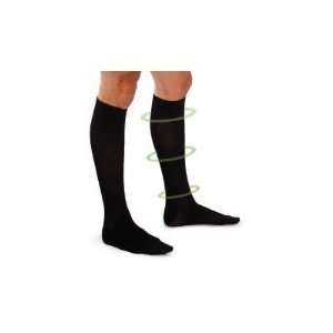  Mens 20 30 Support Compression Sock Black Size Large 