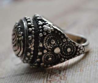   Middle Eastern Islamic Arabic sterling Silver Ring Yemeni style  