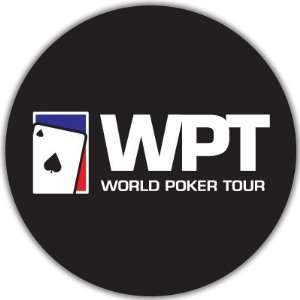  World Poker Tour Casino Chip sticker 4 x 4 Automotive