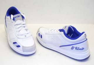 Reebok Mens G Unit Athletic Shoes White/Blue Size 7 NWOB!!  