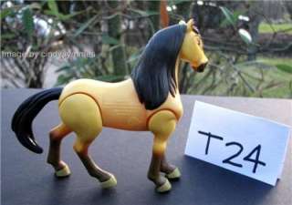   SPIRIT OF THE CIMARRON & RAIN Horse Figures 2002 DreamWorks T24  
