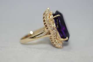  composition 14k yellow gold primary stone amethyst 