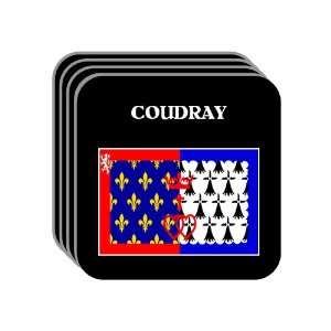  Pays de la Loire   COUDRAY Set of 4 Mini Mousepad 