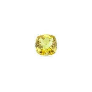   AA Cushion Checker Board Loose Yellow Beryl ( 1 pc ) Gemstone Jewelry