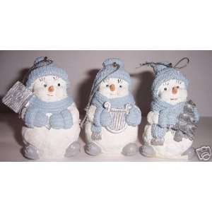  Snow Buddies   Lot of 3 Powder Ornaments   Retired New 