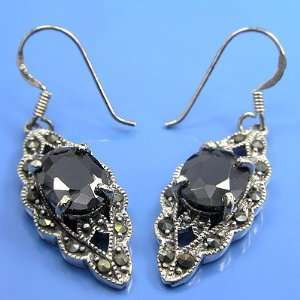  8.10 grams 925 Sterling Silver Natural Marcasite & Cz 