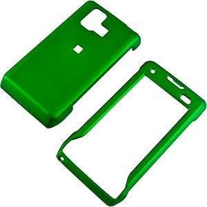  Green Rubberized Shield Protector Case for LG Dare VX9700 