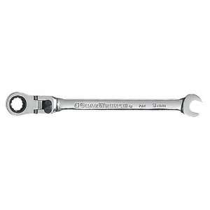  GearWrench 9909 9mm Flex Head Combination Ratcheting 