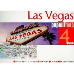  Las Vegas PopOut Map [Map]: COMPASS MAPS LTD.: Books