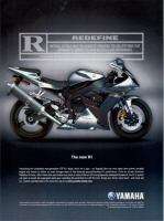2003 Yamaha YZF R1 Motorcycle Redefine print ad  