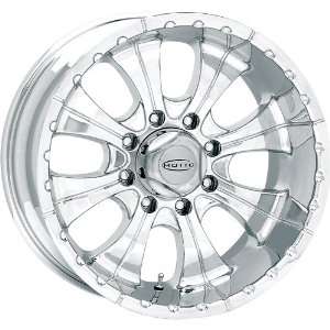 Motto MT700 18x9.5 Chrome Wheel / Rim 8x170 with a  19mm Offset and a 
