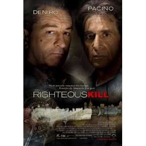 Righteous Kill Original Movie Poster 27x40