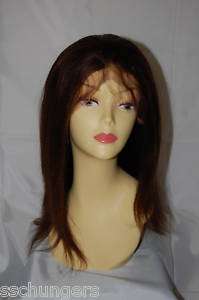 FULL LACE WIG 18 YAKI 100% REMY HUMAN HAIR  