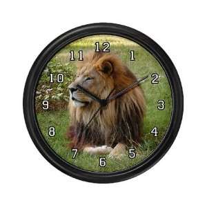  African Lion Funny Wall Clock by CafePress: Everything 