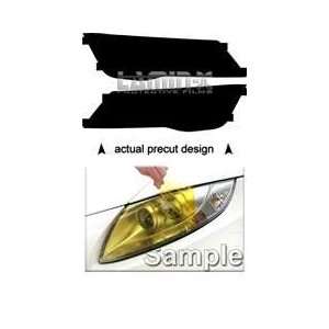 Audi A7 (2012, 2013) Headlight Vinyl Film Covers by LAMIN X ( YELLOW )