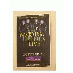    The Moody Blues Handbill Live at World Arena 